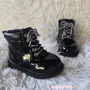 Wonder Nation Baby Girl Combat Boots
